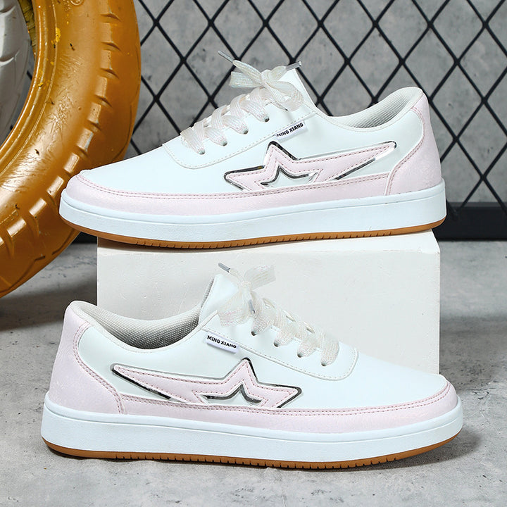 Dame klassiske sneakers med elegant accentsmykning Stilla