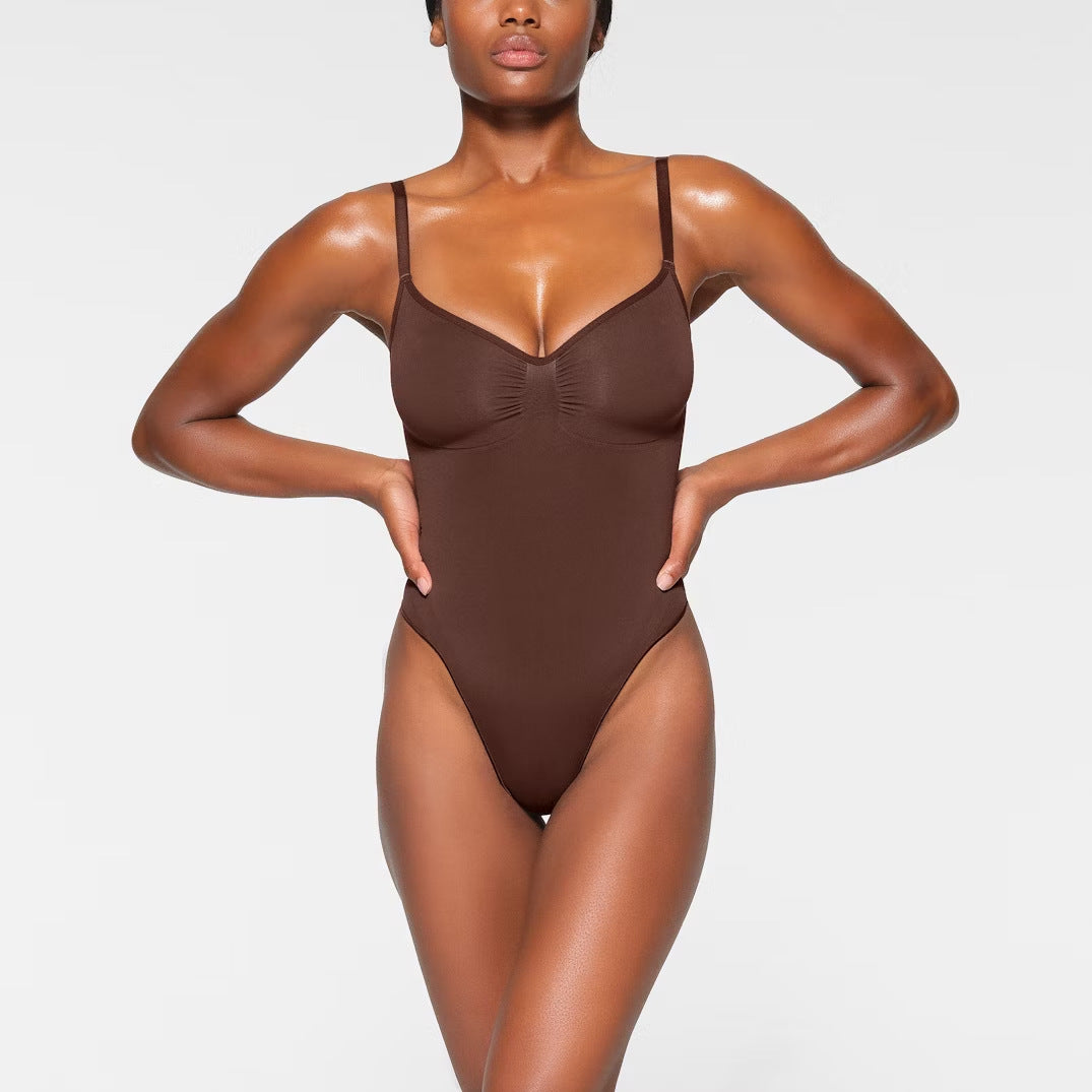 Kvinder Støttende Sømløs Formende Bodystocking Stilla