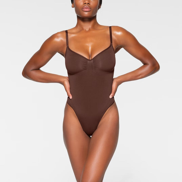 Kvinder Støttende Sømløs Formende Bodystocking Stilla