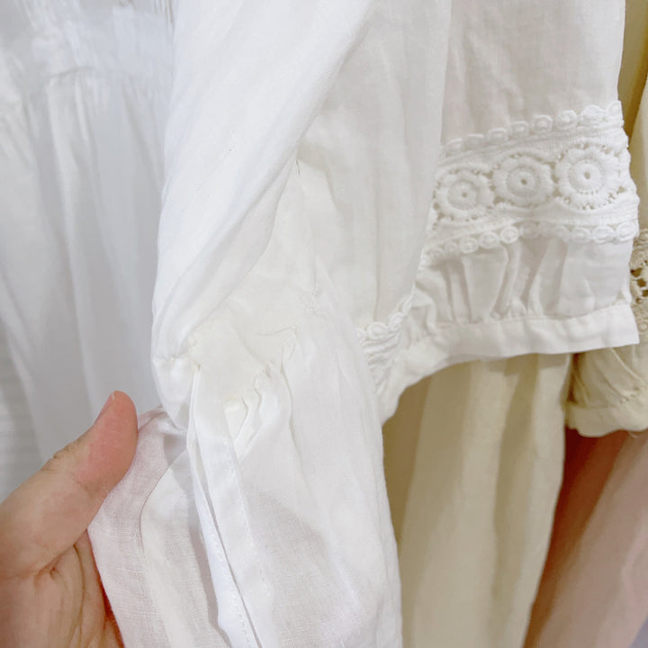 Femme Elegante Langærmet Skjortekjole Stilla