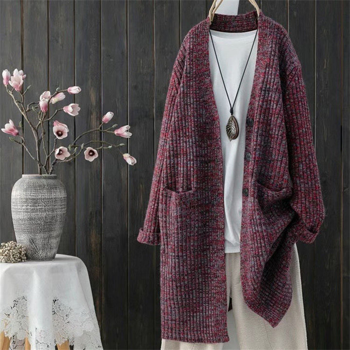 Kvinder hyggelig cardigan med praktiske lommer og fashionabel snit Stilla