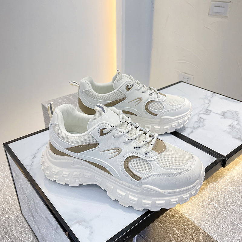 Dame Sporty Sneakers med åndbart mesh-overflade og stabiliserende sål Stilla