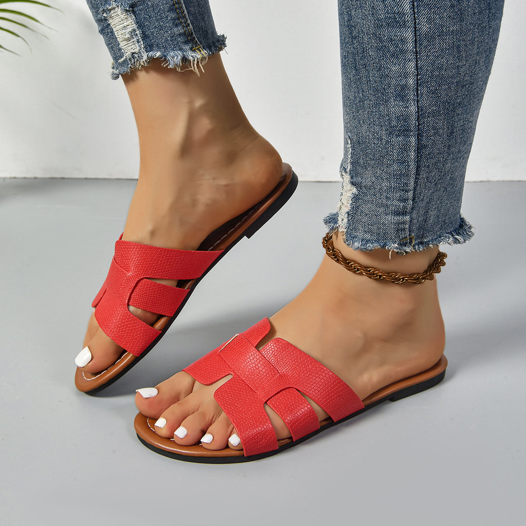 Dame Rem-sandaler i moderne design med komfortabel fodseng Stilla
