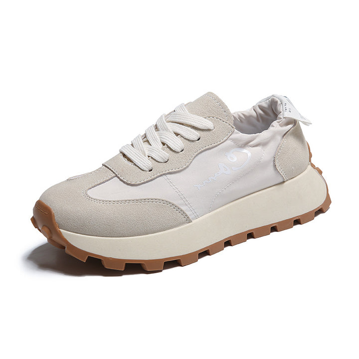 Damer Sporty Sneakers med behagelige elastiske snørebånd og skridsikre såler Stilla