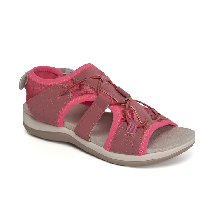 Dame Komfortable Outdoor-Sandaler med justerbare remme og polstret fodseng Stilla