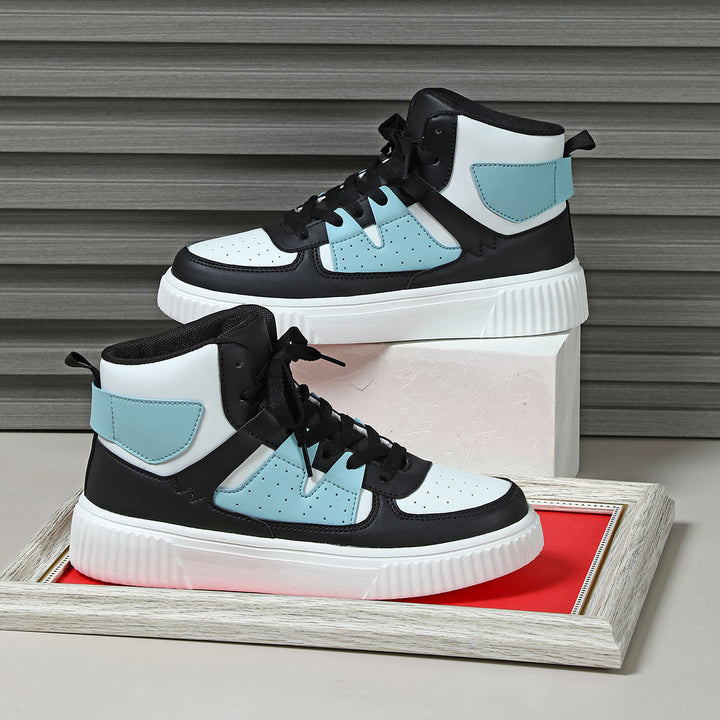 Dame Sporty High-Top Sneakers med fantastiske farver Stilla