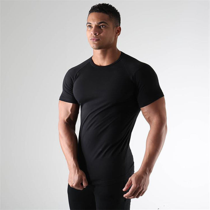 Herrer Sportligt Kompressionsshirt Stilla
