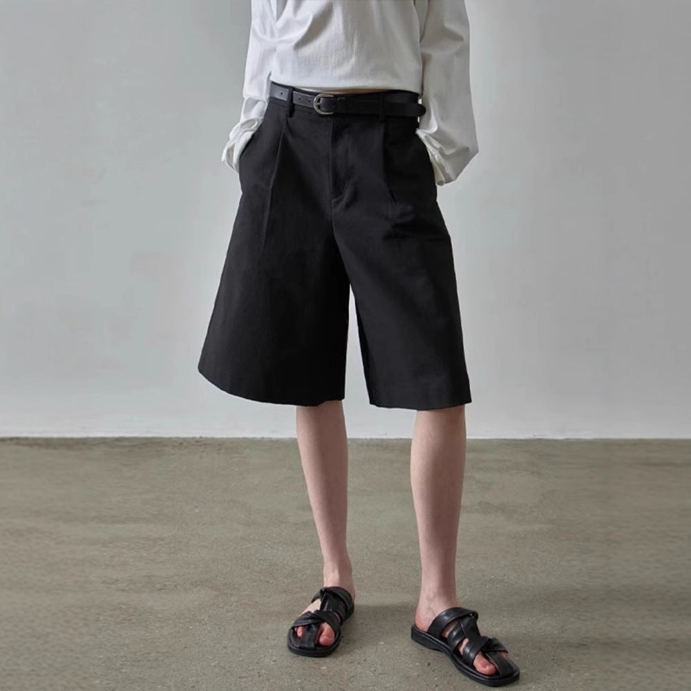 Kvinders elegante og komfortable brede stofshorts Stilla