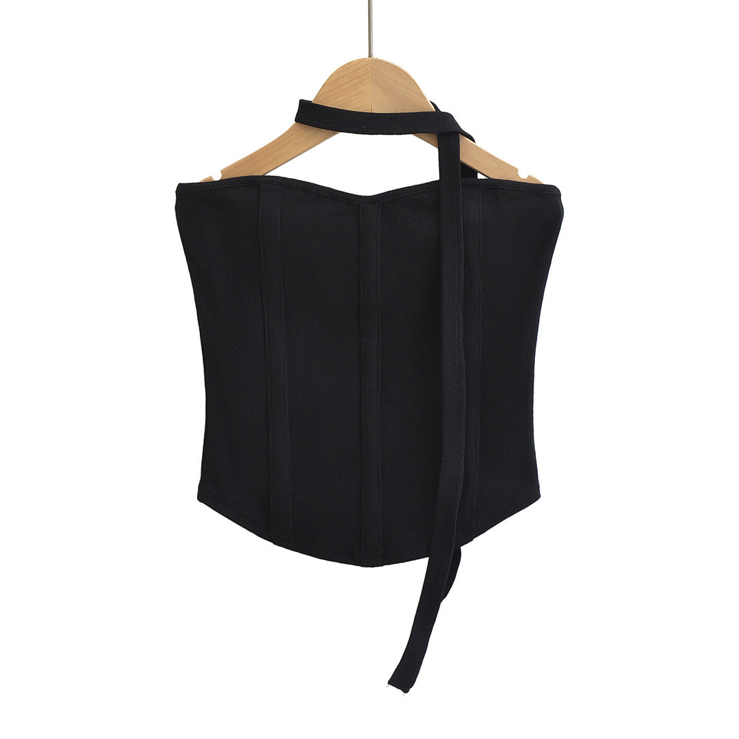 Dame Bustier-top med hudvenligt design og justerbare stropper Stilla