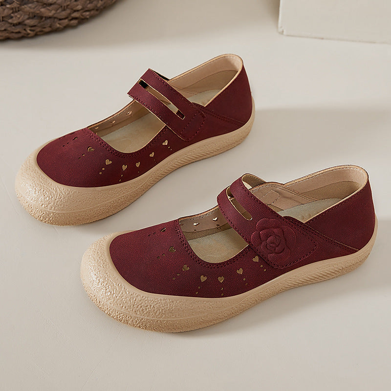 Dame komfortable sandaler med justerbar velcro og luftige indlæg Stilla