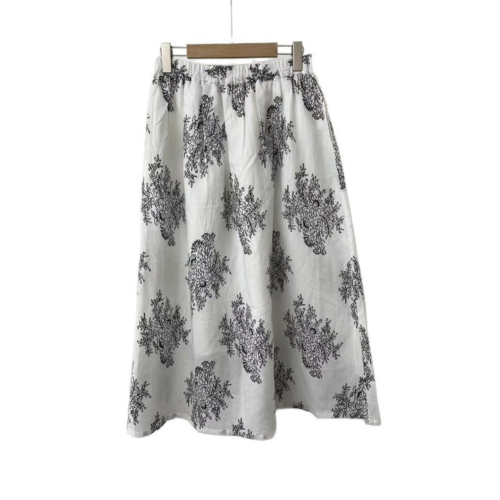 Dame Floral Print Relaxed Culotte Bukser Stilla