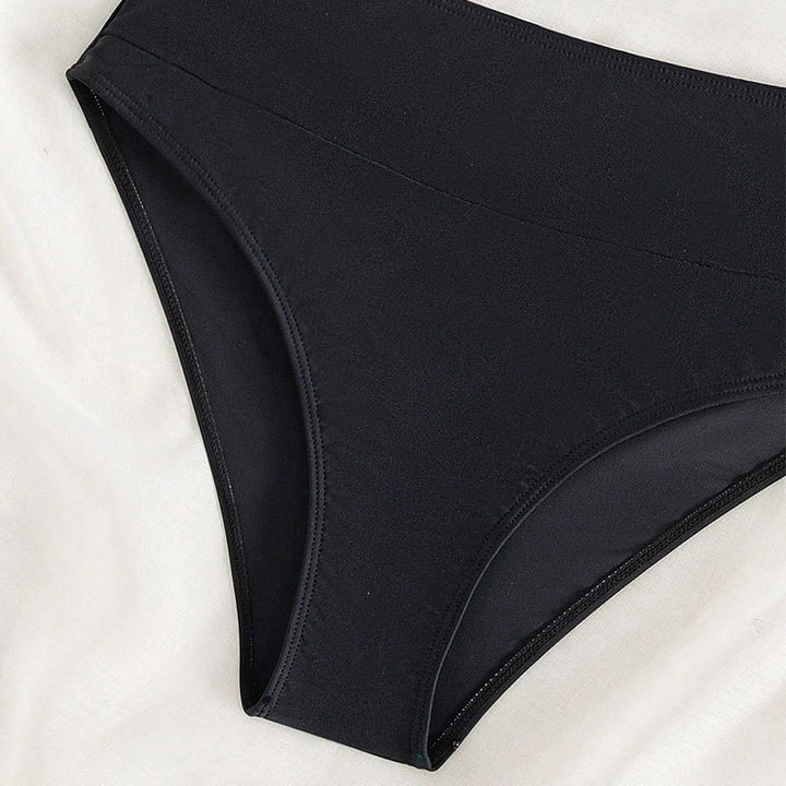 Dame Sport-Bikini med høj talje og brede stropper Skovae