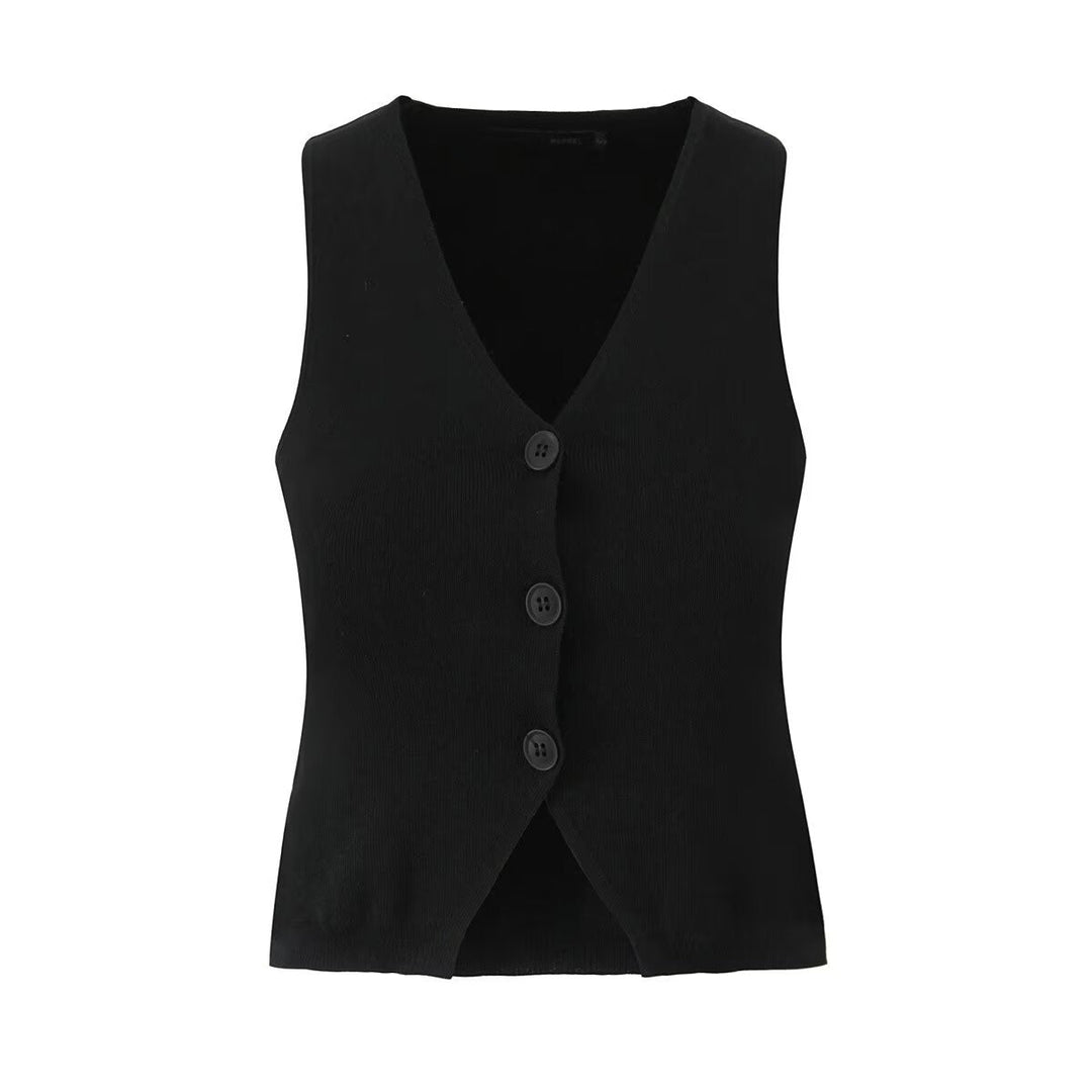 Stilla | Alsidig Forår Strik Vest Top