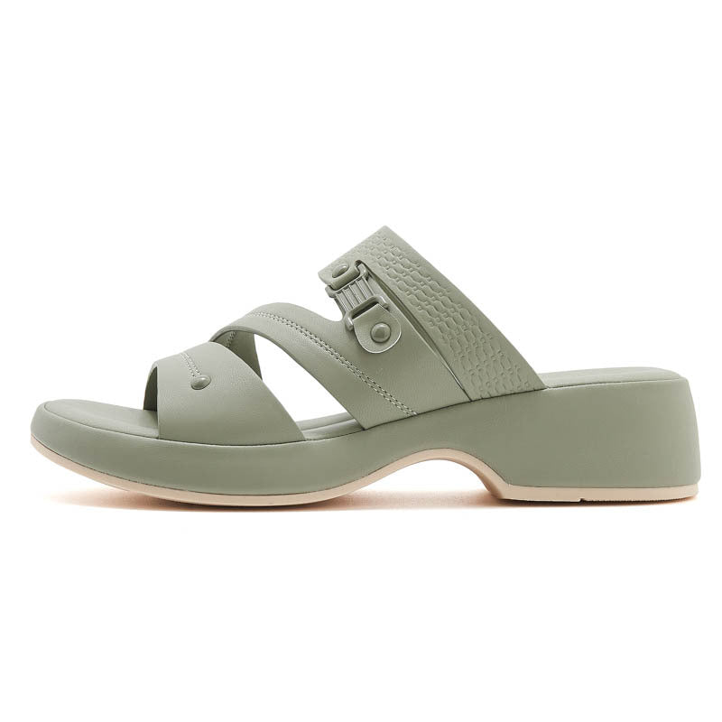 Dame komfort-sandaler med justerbar rem og anatomisk sål-teknologi Stilla