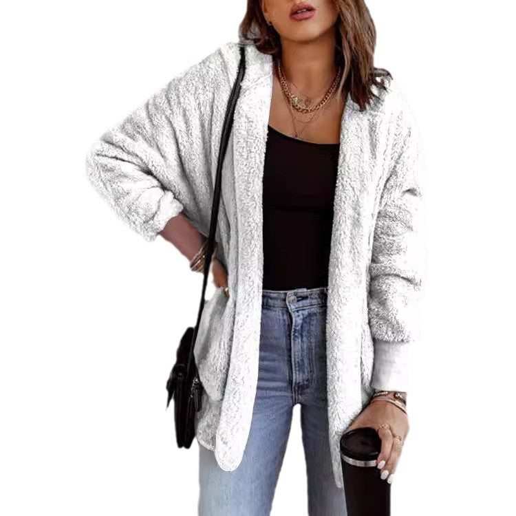 Kvinders oversized cardigan med blødt materiale og afslappet pasform Stilla