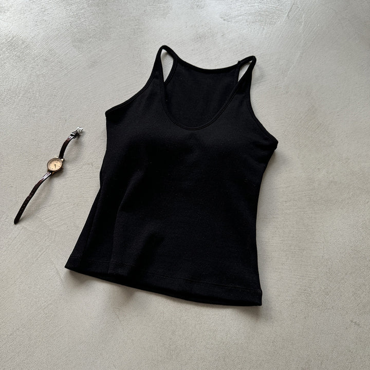 Dame Sportsligt Tanktop med Racerback-design Stilla