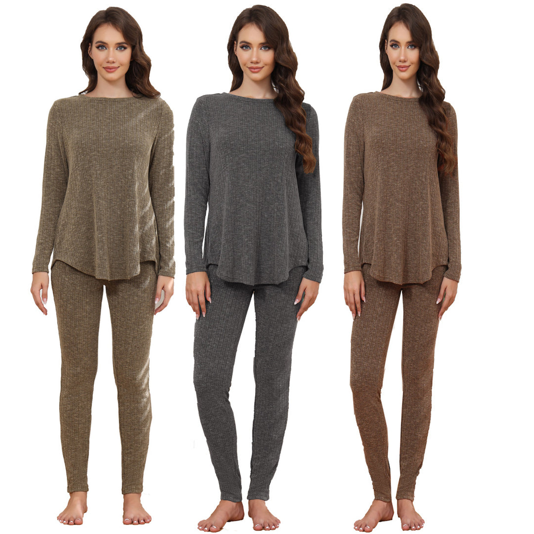 Dame Loungewear Sæt med overdimensioneret top og smalle leggings Stilla