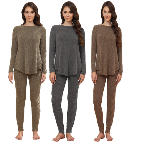 Dame Loungewear Sæt med overdimensioneret top og smalle leggings Stilla