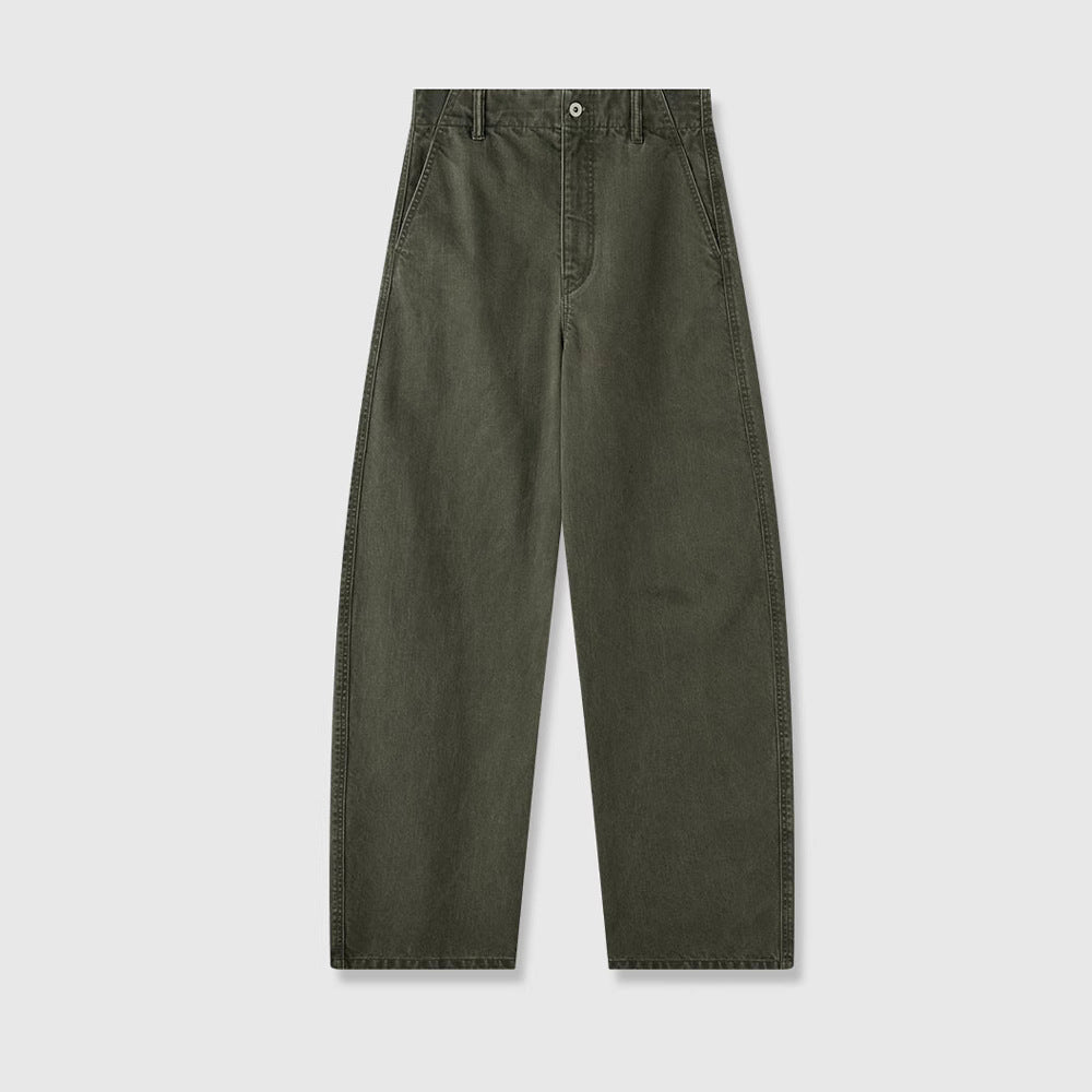 Dame vidde Denim-bukser med høj talje og afslappet snit Stilla