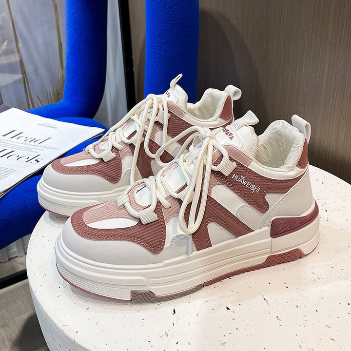 Dame mode Chunky Sneakers med åndbare indsatser og dämpende sål Stilla