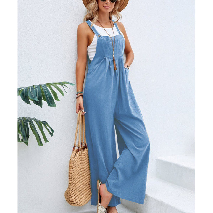 Damer Casual Overall i Boho-stil Stilla