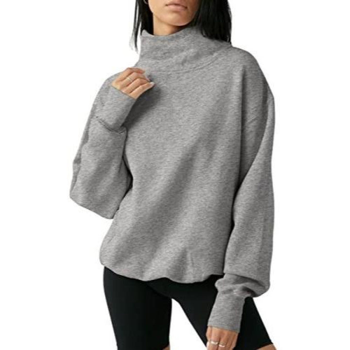 Kvinder Oversized Turtleneck Sweater Stilla