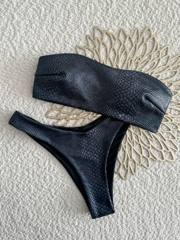 Feminint Bandeau-Bikini-Sæt Stilla