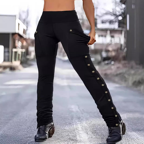 Dame Høj talje Cargo Leggings Stilla
