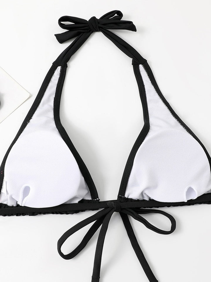 Dame Halterneck-Bikini-Sæt Stilla