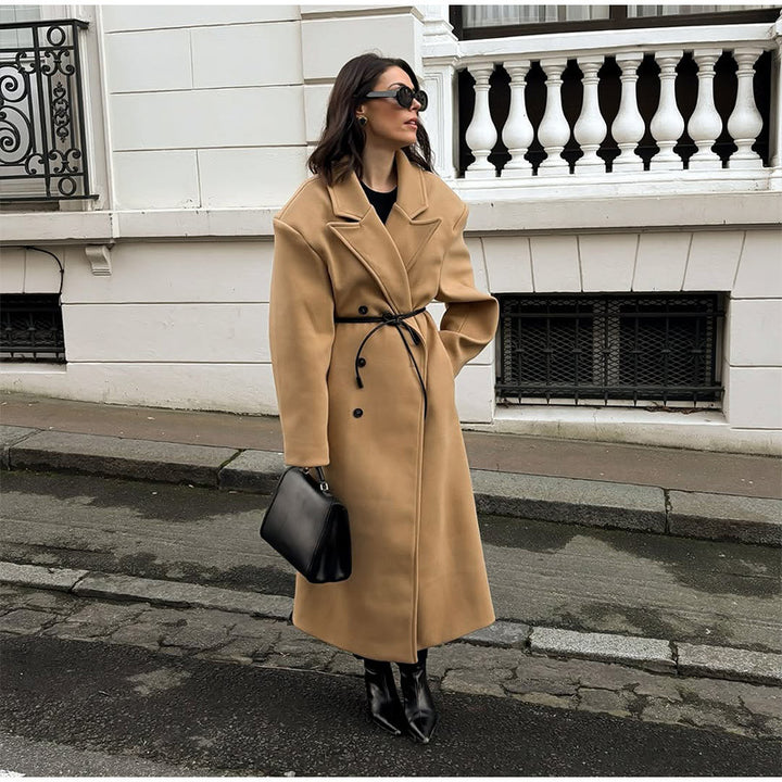 Dame elegant oversized trenchcoat Stilla