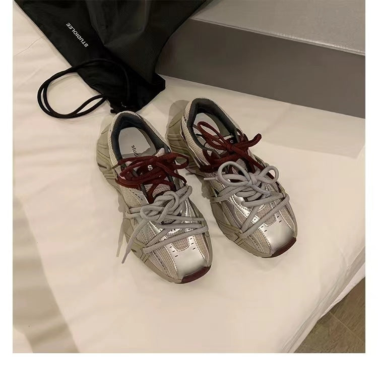 Dame Sporty Sneakers med innovativt design og åndbar mesh-overflade Stilla