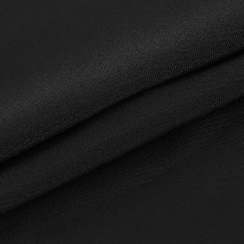 Dame elegant V-hals Shift-kjole med spidse ærmer Stilla