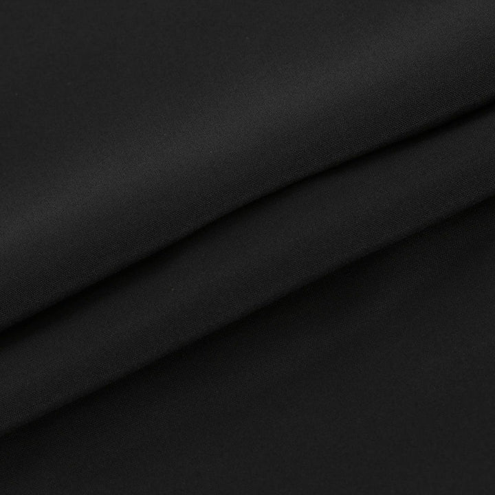Dame elegant V-hals Shift-kjole med spidse ærmer Stilla