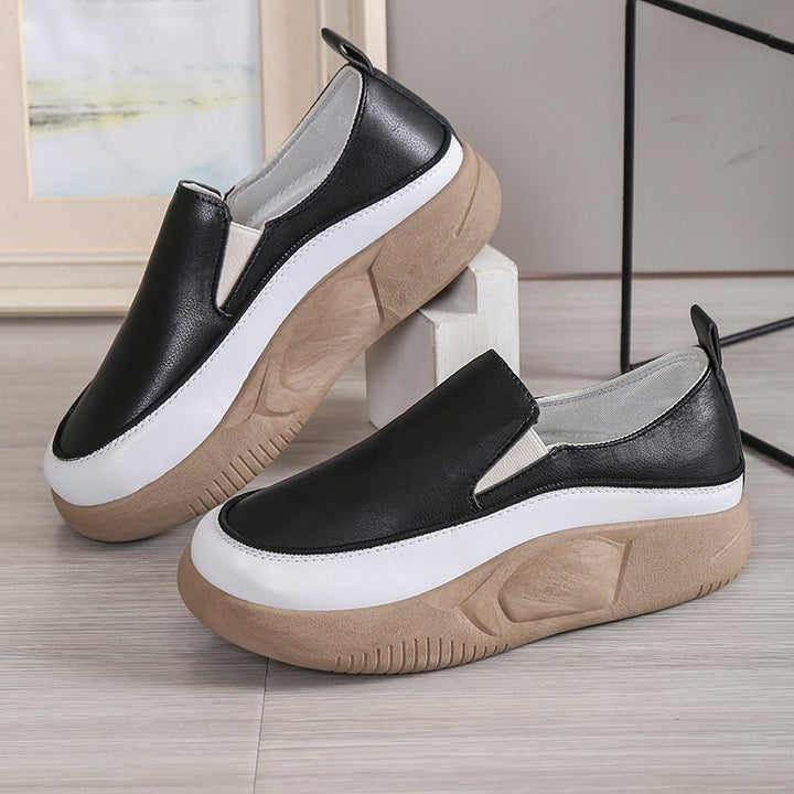 Dame mode Slip-On Sneakers med støddæmpende sål og høj bærekomfort Stilla