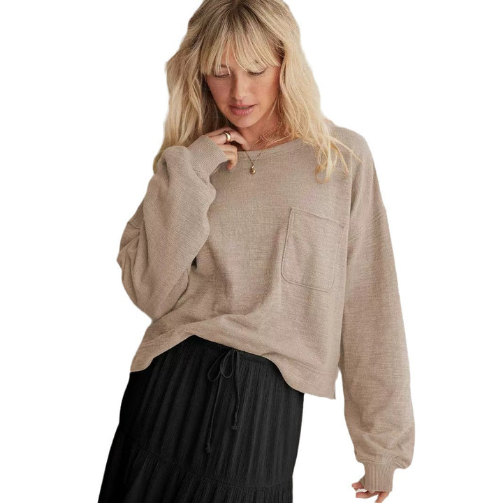 Dame fritids-loungewear-sæt med løs pasform og praktiske lommer Stilla