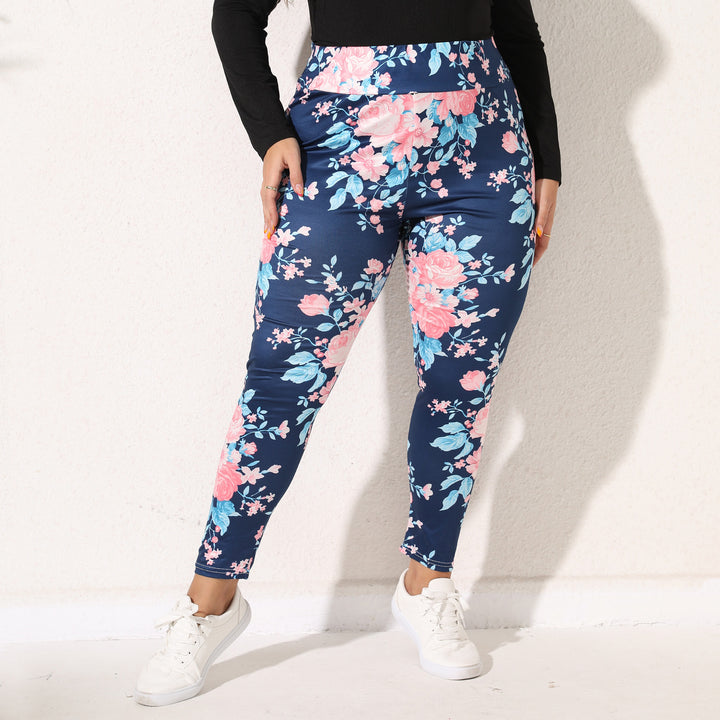 Dame Blomsterleggings Skovae
