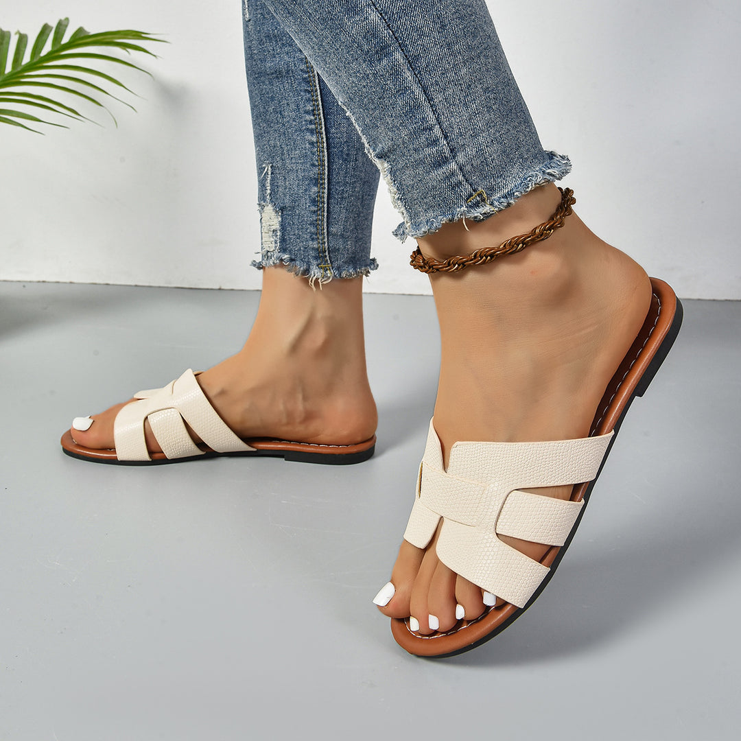 Dame Rem-sandaler i moderne design med komfortabel fodseng Stilla