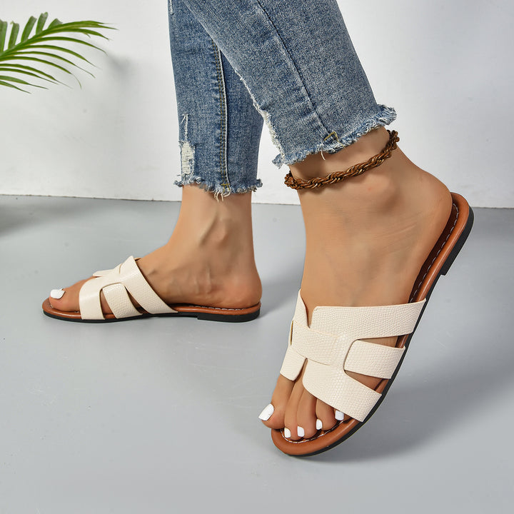 Dame Rem-sandaler i moderne design med komfortabel fodseng Stilla