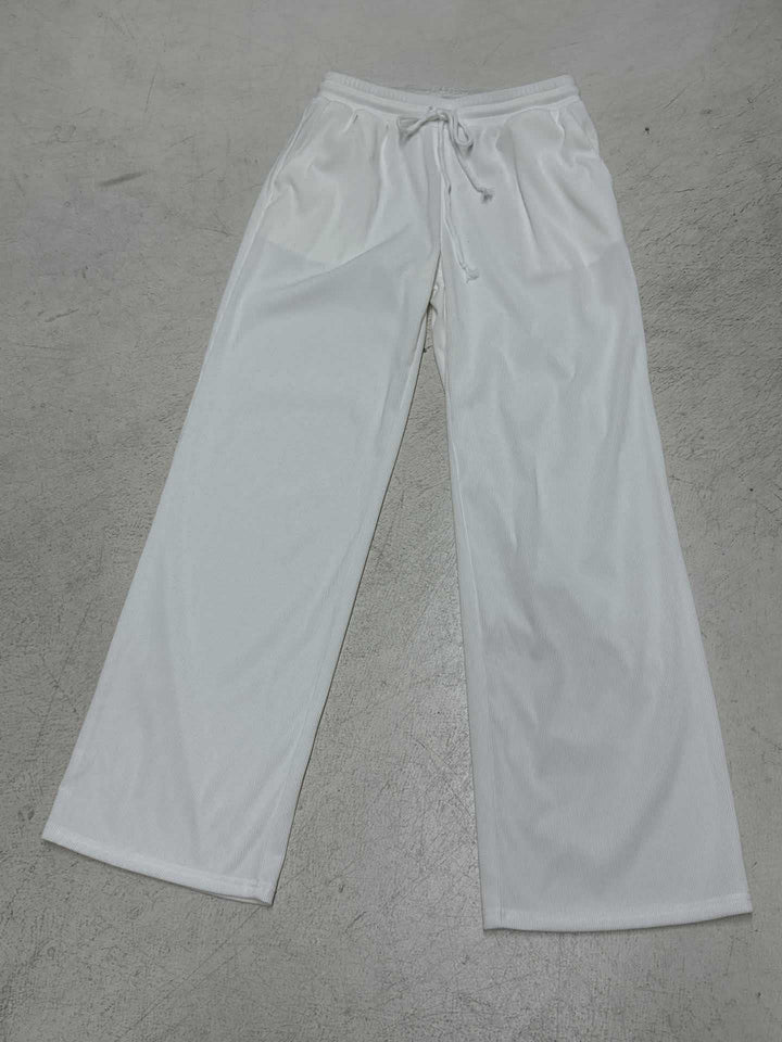 Dame Flared Sweatpants med elastisk talje og komfortabelt design Skovae