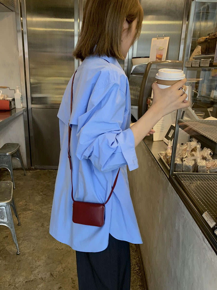Dame casual utility-bluse med praktiske brystlommer og moderne skæring Stilla