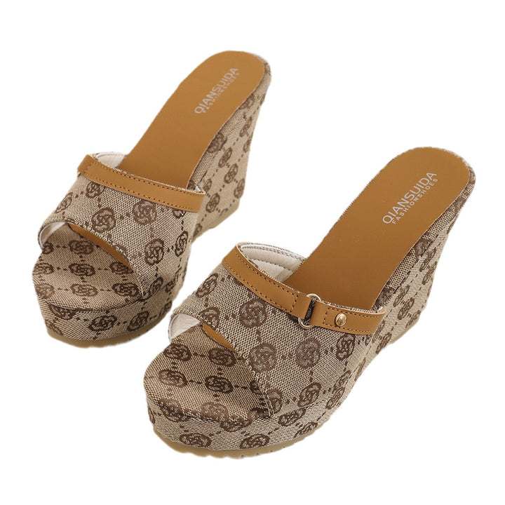 Dame Wedge-sandaler med modetrend og komfortabel platfor Stilla