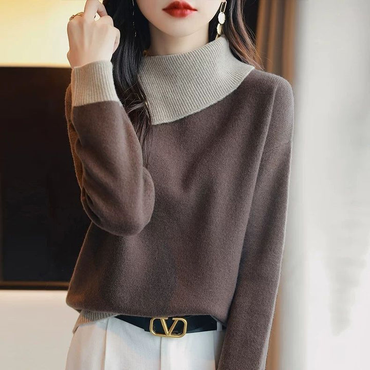 Kvindernes Lune Turtleneck Sweater Stilla