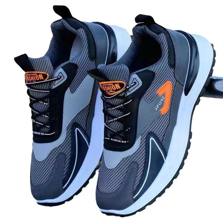 Herrer Åndbare Fritids sneakers med stødabsorberende sål Stilla