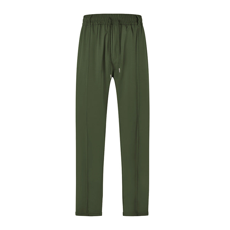 Herren Sporty Joggingbukser med elastisk linning og praktiske sidelommer Stilla