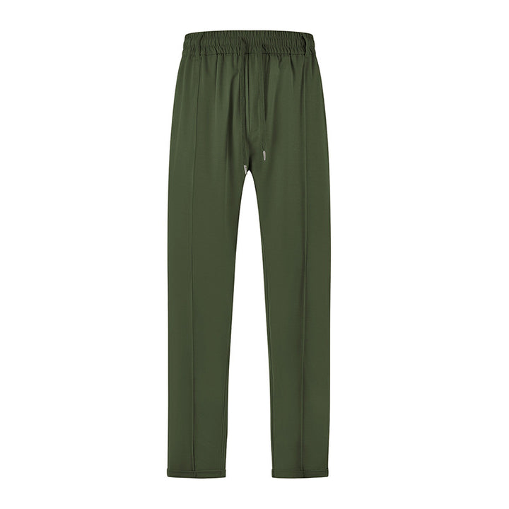 Herren Sporty Joggingbukser med elastisk linning og praktiske sidelommer Stilla