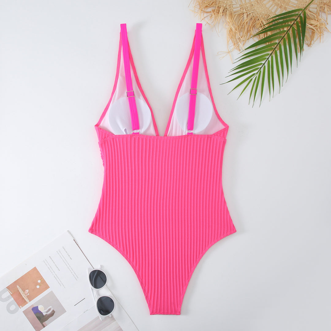 Dame High-Cut Ribbenstykke Badedragt Stilla