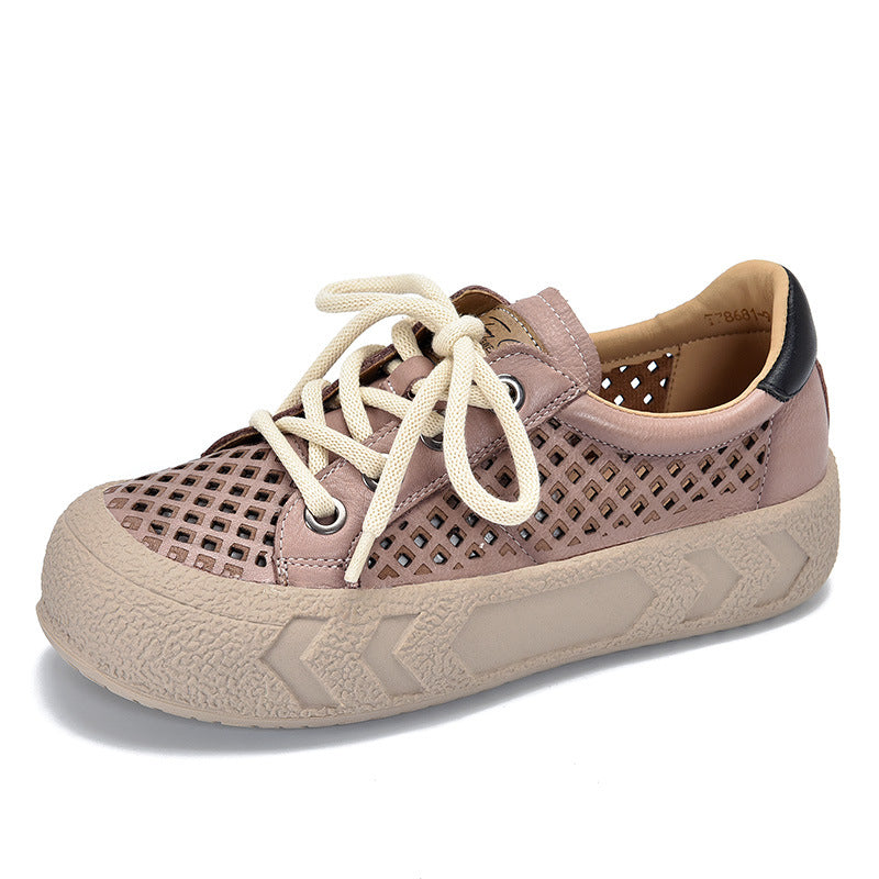 Dame Åndbar Fritids-sneakers med innovativt netdesign og fleksibel fodseng Stilla