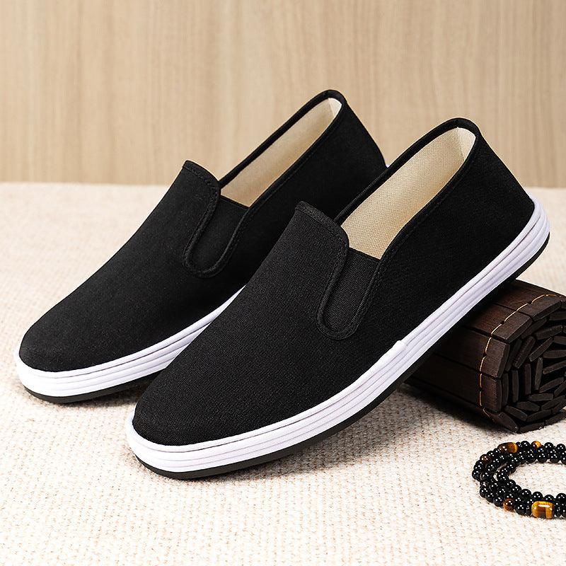Dame Slip-On Canvas Fritidssko med polstret indersål Stilla