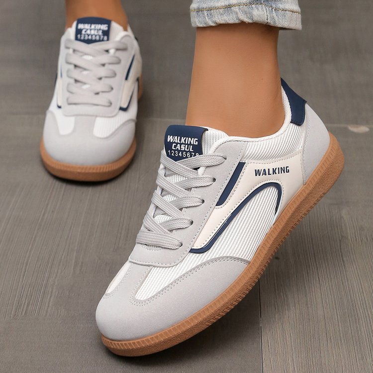 Dame Sporty Sneakers med åndbart mesh-overflade og skridsikker sål Stilla