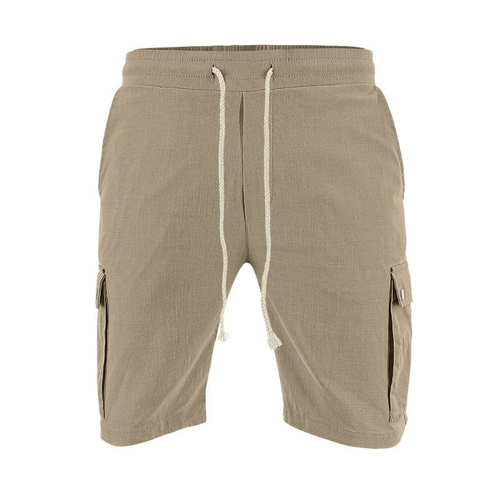 Herrer cargo-shorts med praktiske s angrivelser og justerbar talje Stilla